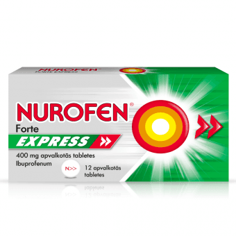 NUROFEN FORTE EXPRESS таблетки в оболочке 400 мг, N12