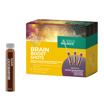 ACORUS BALANCE пищевая добавка BRAIN BOOST SHOTS, 14 шт.