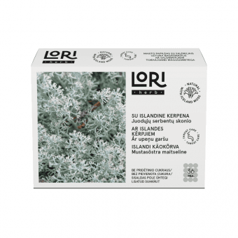 LORI HERB sūkājamās tabletes, 36 gab.