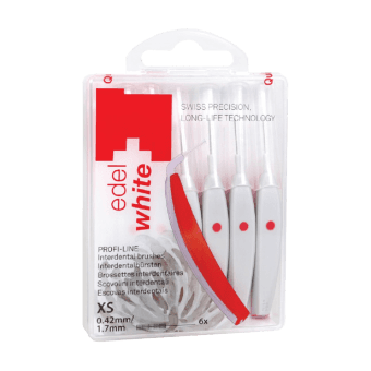EDELWHITE межзубные щетки 0,42 мм, 6 шт.