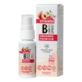 PREMIUM aerosols B-vitamīnu COMPLEX, 25 ml