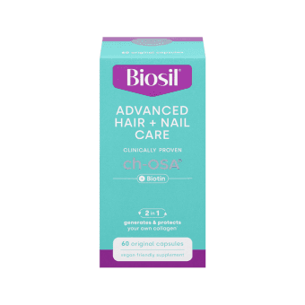 BIOSIL ADVANCED HAIR + BIOTIN, 60 капсулы