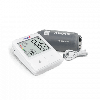 B.WELL MED-50 automātiskais asinsspiediena mērītājs ar 3AVG tehnoloģiju, 1 gab.