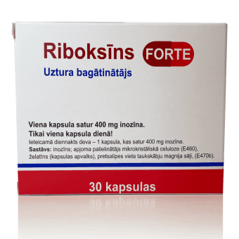 RIBOKSĪNS FORTE, 30 капсулы