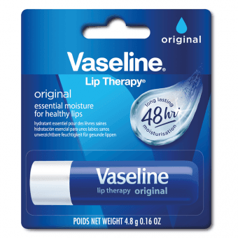 VASELINE Lūpu balzams Original, 4.8 g