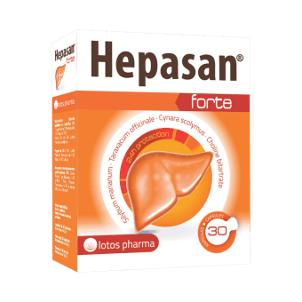 HEPASAN FORTE kapsulas, 30 gab.