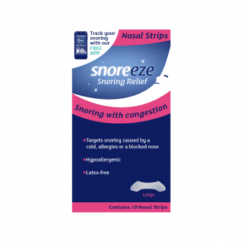 SNOREEZE носовые полоски, L, 10 шт.