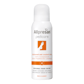 ALLPRESAN пенка-крем для потрескавшейся и загрубевшей кожи ног, 125 мл