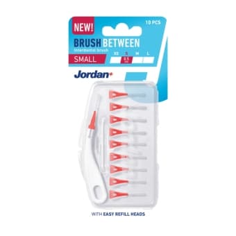 JORDAN межзубные щётки BRUSH BETWEEN, S, 0,5 мм, 10 шт.
