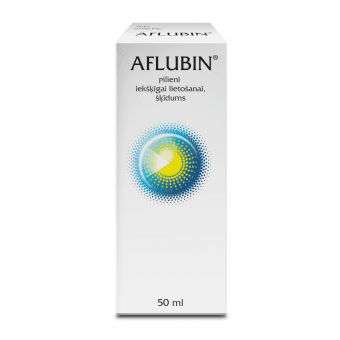 AFLUBIN капли, 50 мл