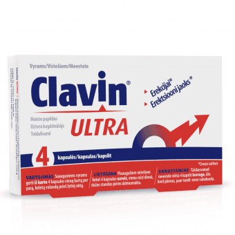 CLAVIN ULTRA, 4 капсулы