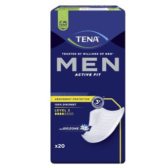 TENA uroloģiskie ieliktņi MEN LEVEL 2, 20 gab.