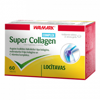 WALMARK SUPER COLLAGEN COMPLEX, 60 košļājamās tabletes