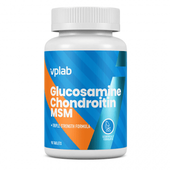 VPLAB Glucosamine Chondroitin MSM, 90 таблетки