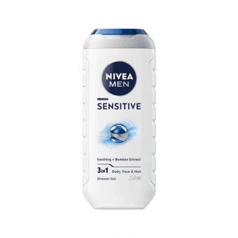 NIVEA гель для душа для мужчин SENSITIVE, 250 мл
