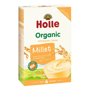 HOLLE bio цельнозерновая пшенная каша для младенцев от 6 мес., 250 г