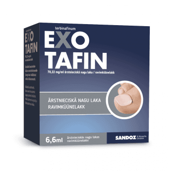 EXOTAFIN лечебный лак для ногтей, 6,6 мл