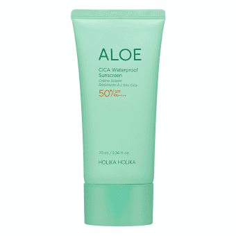 HOLIKA HOLIKA солнцезащитный крем ALOE CICA WATERPROOF SPF 50+, 70 мл