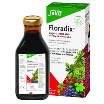 FLORADIX DZELZS šķidrums, 250 ml