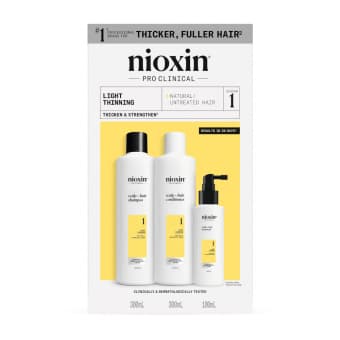 NIOXIN набор для натуральных волос SYSTEM 1, 300 мл + 300 мл, 300 мл