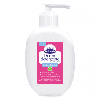 AMIDOMIO очищающее средство для кожи для использования с первого дня жизни, 400 мл
