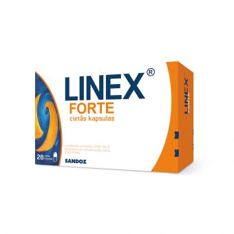 LINEX FORTE cietās kapsulas, N28