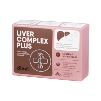 OLVEL пищевая добавка LIVER COMPLEX PLUS, 30 капсулы