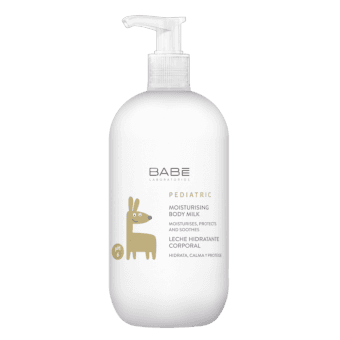 BABE mitrinošs ķermeņa pieniņš PEDIATRIC, 500 ml