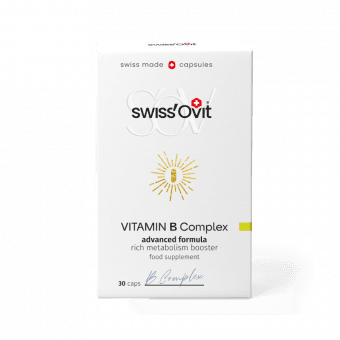 SWISS OVIT VITAMIN B COMPLEX, 30 kapsulas