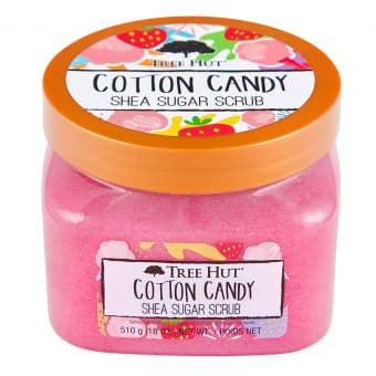 TREE HUT ķermeņa skrubis COTTON CANDY, 510 g