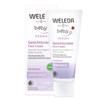 WELEDA BABY крем для лица с алтеем DERMA, 50 мл