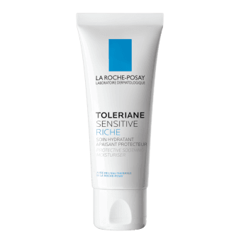 LA ROCHE-POSAY mitrinošs krēms jutīgai, sausai ādai TOLERIANE SENSITIVE RICHE, 40 ml