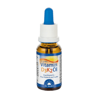 DR.JACOB'S uztura bagātinātājs ar vitamīniem D3,K2,ÖL, 20 ml