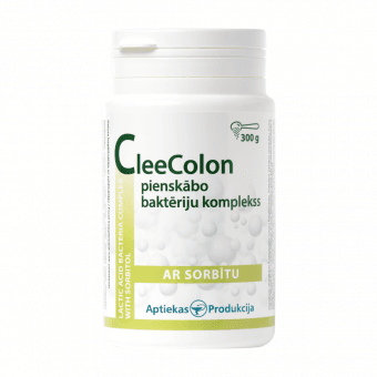 CleeColon комплекс молочнокислых бактерий с сорбитом, порошок, 300 г