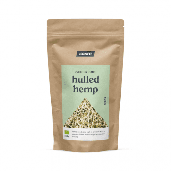 ICONFIT органические конопляные семена, 200 г