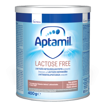 APTAMIL LACTOSE FREE искусственная молочная смесь для младенцев с рождения, 400 г