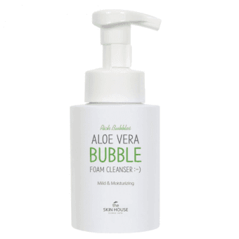 THE SKIN HOUSE attīrošas putas ar alvejas ekstraktu ALOE BUBBLE, 300 ml