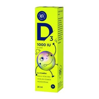 D3 1000 IU капли, 20 мл
