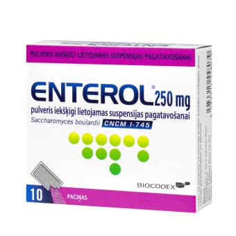 ENTEROL 250 mg pulveris, N10