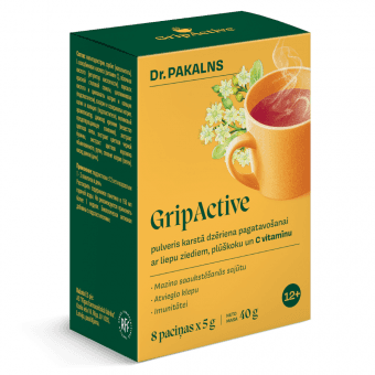 GRIPACTIVE горячий напиток, порошок, 8 шт.