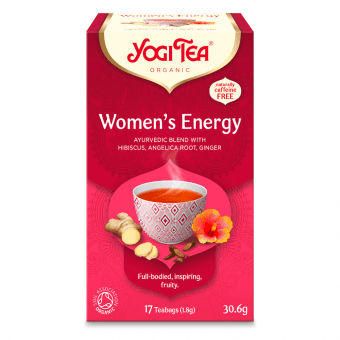YOGI TEA tēja Sievietes enerģijai, 17 gab.