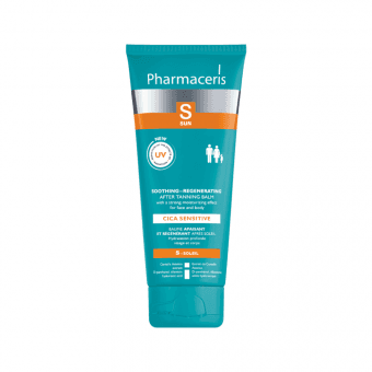 PHARMACERIS бальзам после загара для лица и тела SUN AFTER SENSITIVE, 200 мл