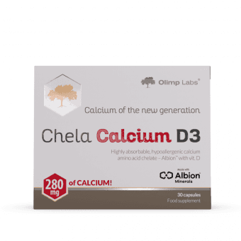 OLIMP LABS CHELA-CALCIUM D3 kapsulas, 30 gab.
