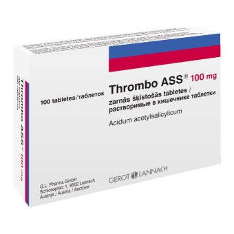 THROMBO ASS 100 mg zarnās šķīstošās tabletes, N100