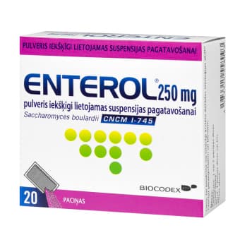 ENTEROL 250 mg pulveris, N20