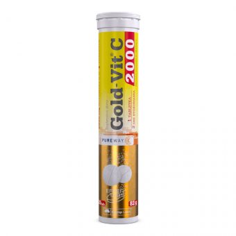 OLIMP LABS Gold Vit C 2000 effertabs citronu, 20 putojošo tablešu