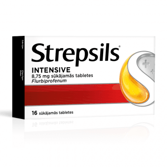 STREPSILS INTENSIVE 8,75 мг сосательные таблетки, N16