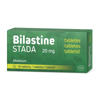BILASTINE STADA 20 mg tabletes, N10