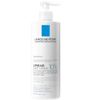 LA ROCHE-POSAY losjons ķermenim LIPIKAR LAIT UREA 10%, 400 ml