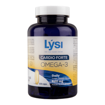 LYSI OMEGA-3 Cardio Forte, 120 gab.